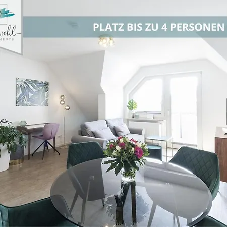 Semper No2 - Ruhige 2 Zi 1-4 Pers Mit Kueche, Duschbad, Balkon Und Parkplatz In Hofgartennaehe 公寓 拜罗伊特