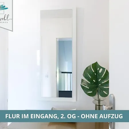 Semper No2 - Ruhige 2 Zi 1-4 Pers Mit Kueche, Duschbad, Balkon Und Parkplatz In Hofgartennaehe * Bayreuth