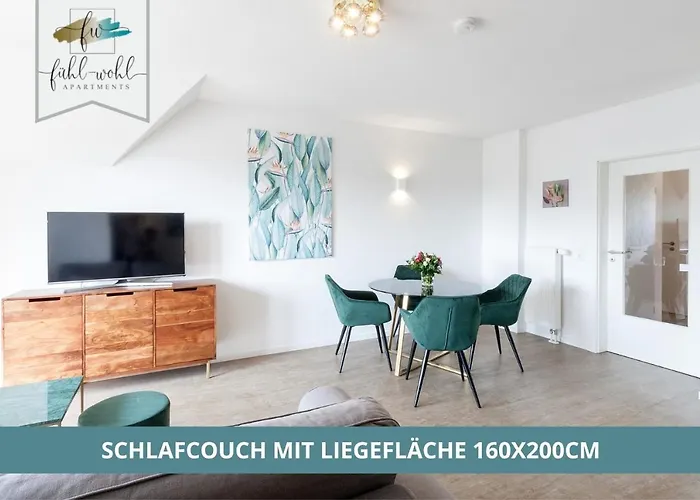 Semper No2 - Ruhige 2 Zi 1-4 Pers Mit Kueche, Duschbad, Balkon Und Parkplatz In Hofgartennaehe *