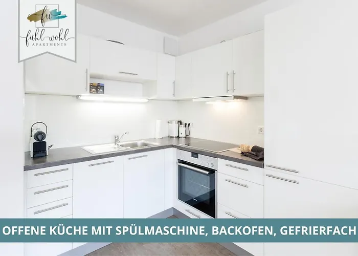 Semper No2 - Ruhige 2 Zi 1-4 Pers Mit Kueche, Duschbad, Balkon Und Parkplatz In Hofgartennaehe