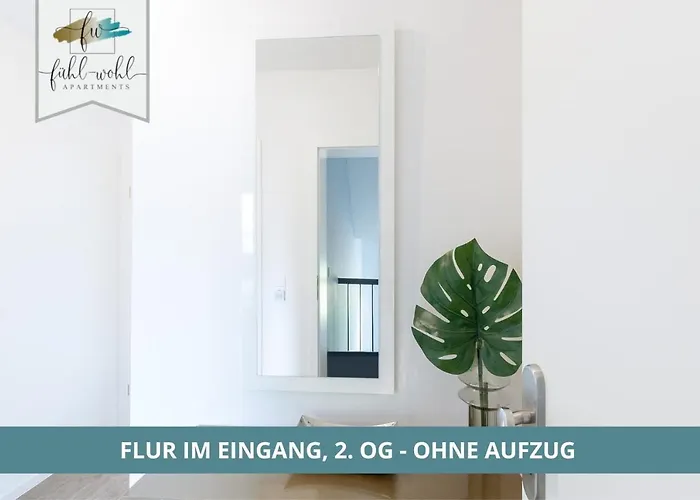 Semper No2 - Ruhige 2 Zi 1-4 Pers Mit Kueche, Duschbad, Balkon Und Parkplatz In Hofgartennaehe * Bayreuth