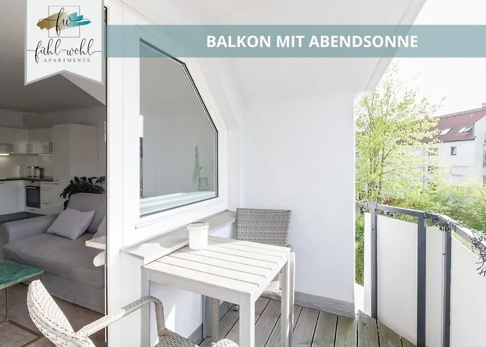 Semper No2 - Ruhige 2 Zi 1-4 Pers Mit Kueche, Duschbad, Balkon Und Parkplatz In Hofgartennaehe Lejlighed *