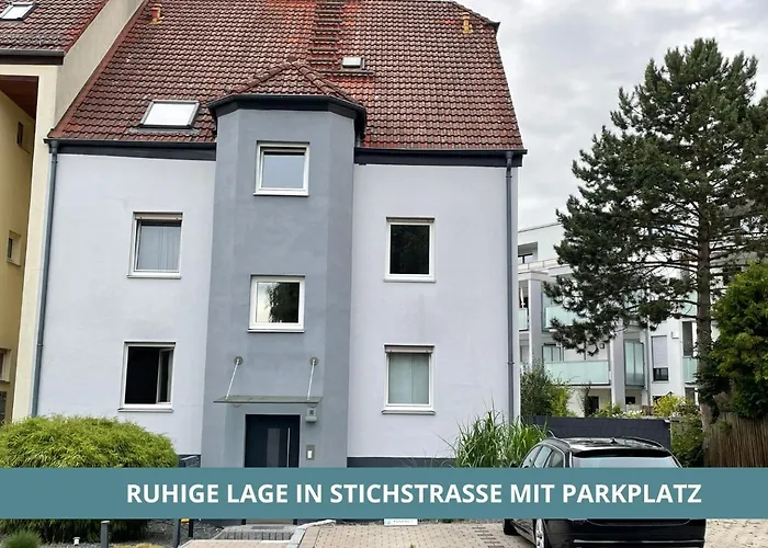 Lejlighed Semper No2 - Ruhige 2 Zi 1-4 Pers Mit Kueche, Duschbad, Balkon Und Parkplatz In Hofgartennaehe